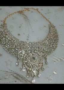 Glamorous Rhinestone Collar Neclace(never Used)