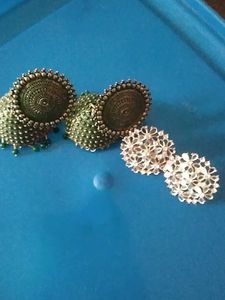 Earrings Jhumkas Set