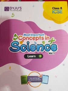 Class 8 ICSE Science Vol 1