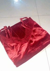Forever 21 Wine Red Tank Top