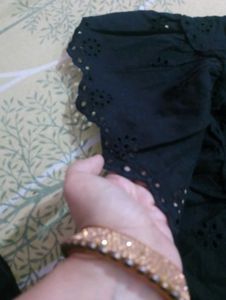 Black skirt for baby girl