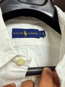 Ralph Lauren Old Money White Oxford Shirt