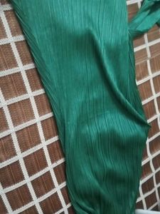 Emerald Green Pleated Set