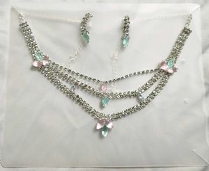 Sparkling Necklace & Earring Set