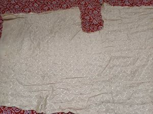 Off White Chicken Cotton Picec