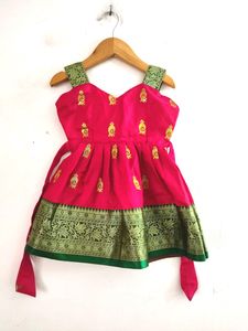 Red Ethnic Dress ( Girls)
