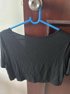 Black Crop Top