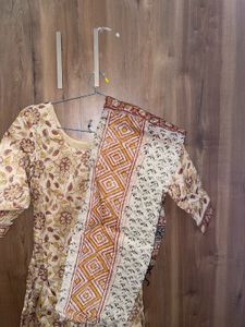 Floral Print Kurta Set