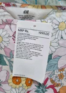 H&amp;M Ruffled Dress