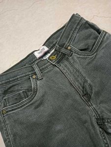 Olive Denim Jeans
