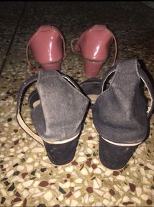 Heels (Pink and Black)