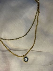 Evil Eye Layered Necklace