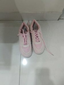 Pink Casual Sneakers