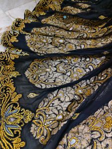 Fall Daimond Work Expansive Saree 😍
