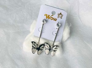 Butterfly Drop Earrings