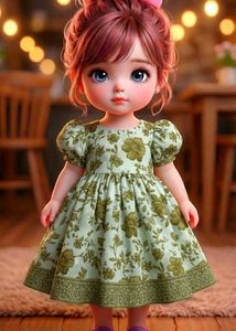 Cute Girls&#39; Dress