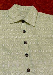 Chikankari Shirt