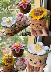 Crochet Flower Pot
