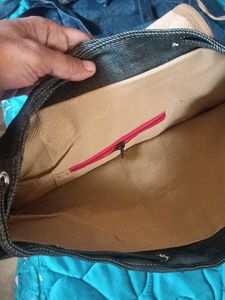 Denim Backpack