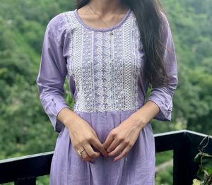 A Suit Set Without Dupatta