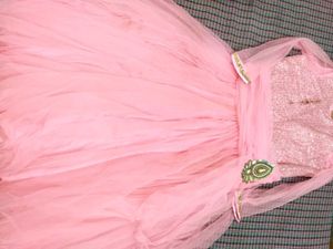 Pink Embellished dress