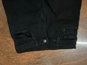 Black Flexible Pants