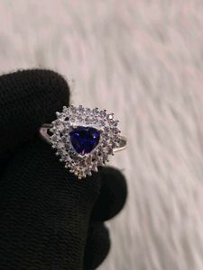 Pure Silver Ladies Ring