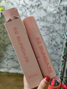 52 Sundaze Rose Water Sun Mist Spf 50+