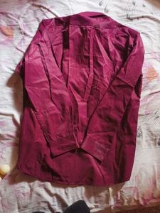 Burgundy Formal Shirt