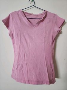 Pink Short Top