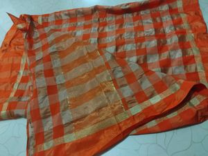 Orange Color Silk Saree