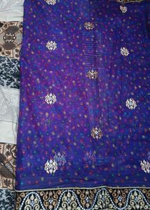 Fancy Attractive Net Light Weight Saare