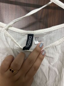 White Cami Top
