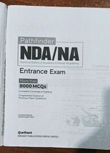 NDA/NA Entrance Exam Book