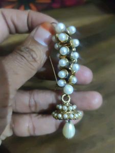 Traditional Earrings (Big) + One Set Of Earchain