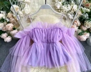 Lavender Ruffle Top