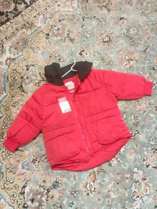 Cute Red Puffer Jacket