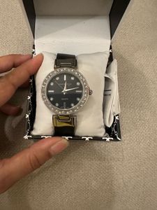 Charter Club Crystal-Studded Ladies Watch