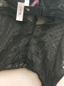 M Black Lace Corset(Adore me)