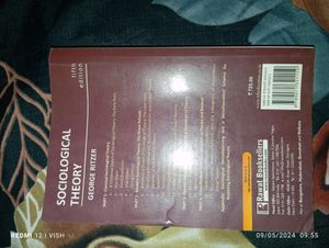 Sociology Theory Book
