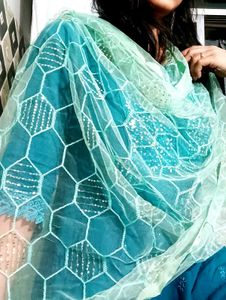 Net Dupatta