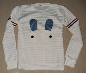 Cute Bunny White Sweatshirt