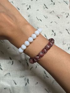 Beaded Crystal Bracelet Set