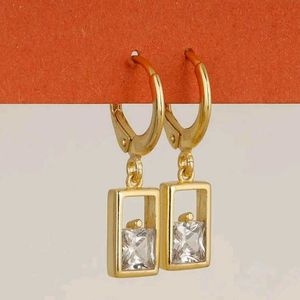 GIVA 925 silver Golden Dangle Earrings NEW