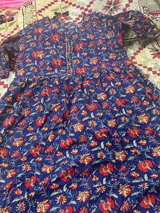 3 Feeding Anarkali Kurtis No Pants And Dupatta