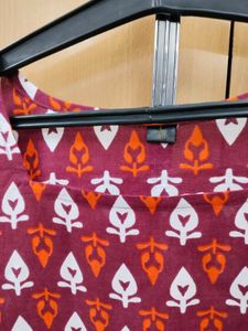 Ethnic Top with Floral Print (X)