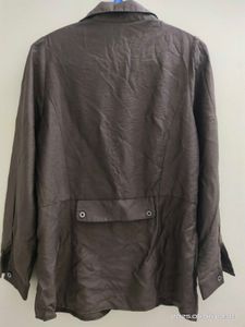 Stylish And Shiny Brown Shirt - S