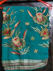 Elegant Green Saree