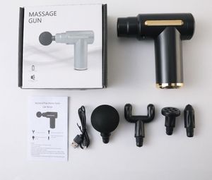 Massage Gun - Black & Gold