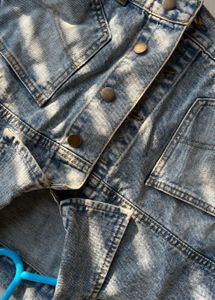 Cropped Denim Jacket